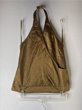 New York & Co Size 12 Green Halter Top